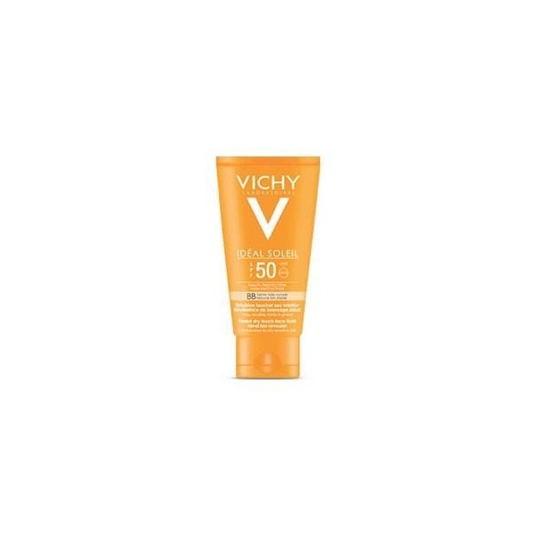 VICHY IDEAL SOLEIL ΜΑΤ ΑΠΟΤΕΛΕΣΜΑ & ΧΡΩΜΑ SPF50+ 50ml