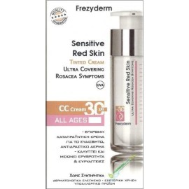 FREZYDERM SENSITIVE RED SKIN TINTED CREAM