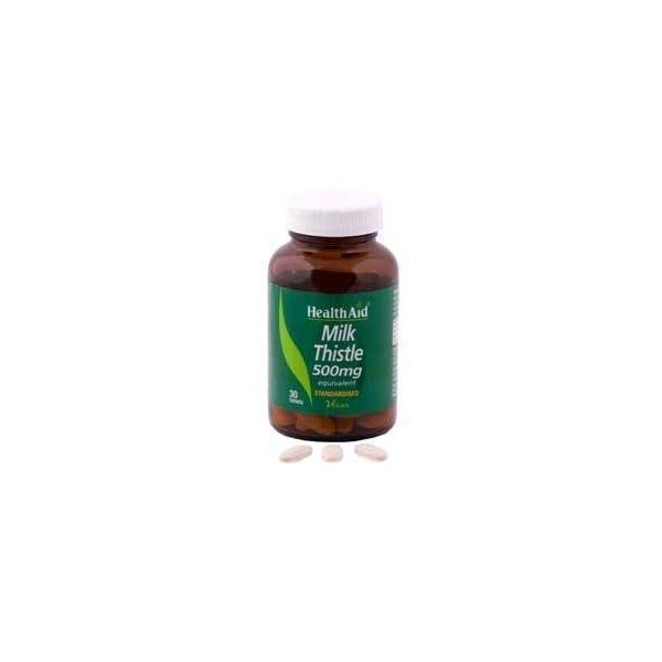 HEALTH AID MILK THISTLE 500MG 30TABS