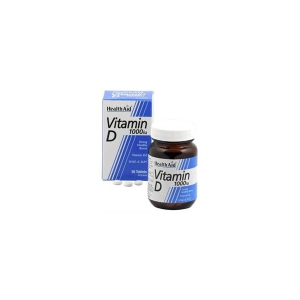 HEALTH AID VITAMIN D3 1000IU 30TABS