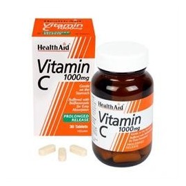HEALTH AID VITAMIN C 1000MG PROLONGED RELEASE 30TABS