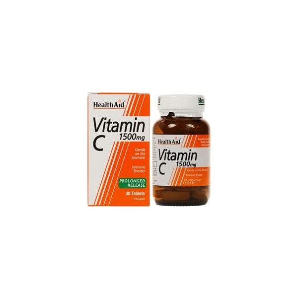 HEALTH AID VITAMIN C 1500MG 30TABS