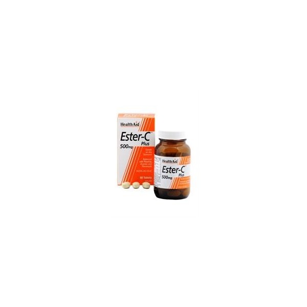HEALTH AID ESTER C PLUS 500MG 60TABS