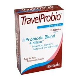 HEALTH AID TRAVELPROBIO 15CAPS