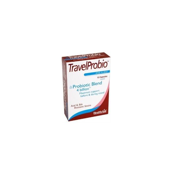 HEALTH AID TRAVELPROBIO 15CAPS