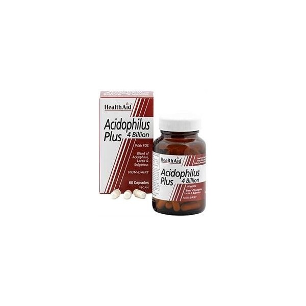 HEALTH AID ACIDOPHILUS PLUS 60CAPS