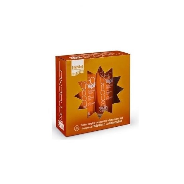 LUXURIOUS PACK SUNSCREEEN FACE CREAM SPF50 75ml & SUNSCREEN BODY CREAM SPF50 200ml
