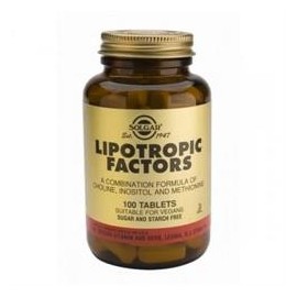 SOLGAR LIPOTROPIC FACTORS 100TABS