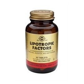 SOLGAR LIPOTROPIC FACTORS 50TABS