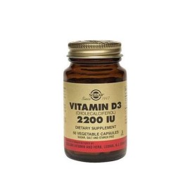 SOLGAR D-3 2200IU 50 VEG.TABS