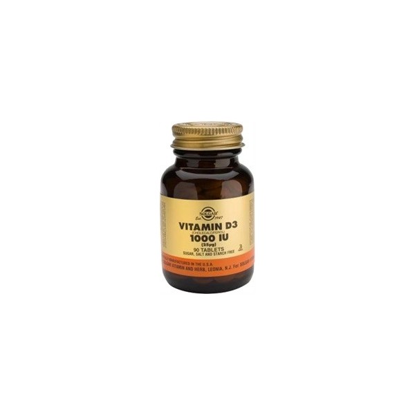 SOLGAR D-3 1000IU 90TABS