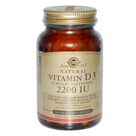 SOLGAR D-3 2200IU 100 VEG.TABS