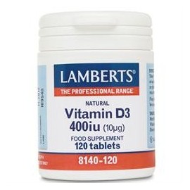 LAMBERTS VITAMIN D 400iu 120tabs