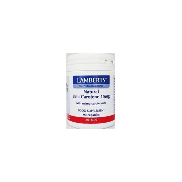 LAMBERTS NATURAL BETA CAROTENE 15MG 90CAPS