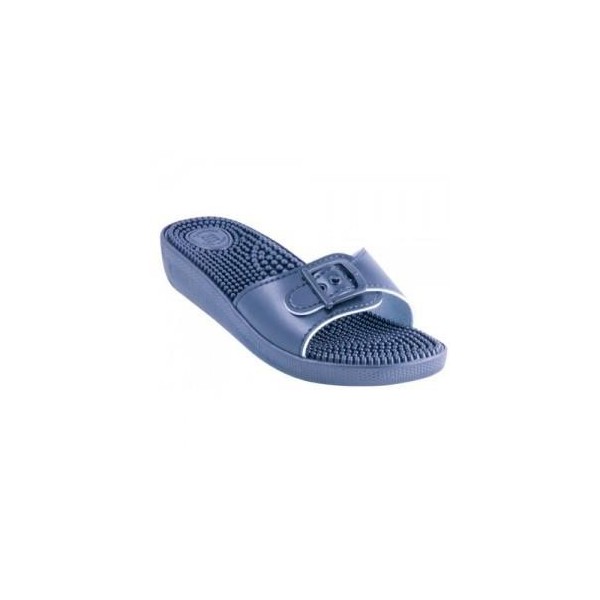Slippers Pierced BY FLY FLOT [NO 36-41] BLUE