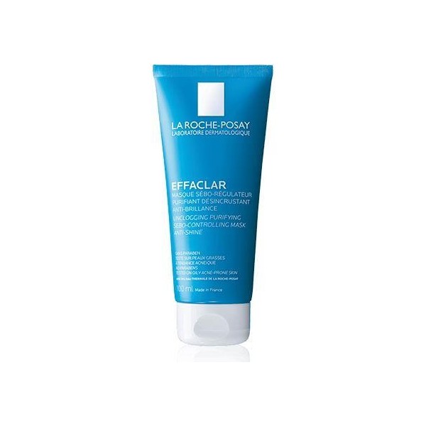 LA ROCHE POSAY EFFACLAR ΜΑΣΚΑ ΚΑΘΑΡΙΣΜΟΥ ΤΩΝ ΠΟΡΩΝ ΚΑΙ ΡΥΘΜΙΣΗΣ ΤΟΥ ΣΜΗΓΜΑΤΟΣ 100ML