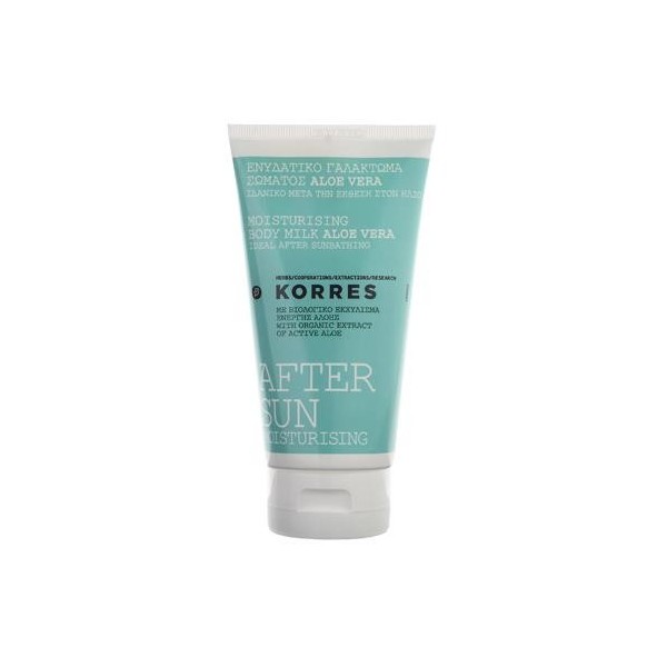 KORRES AFTER SUN WITH ALOE VERA MOISTURIZING BODY MILK