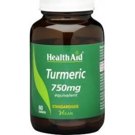 HEALTH AID TURMERIC 750MG 60TABS