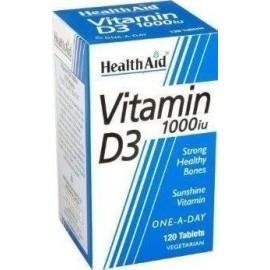 Health Aid Vitamin D3 1000iu 120 TABS
