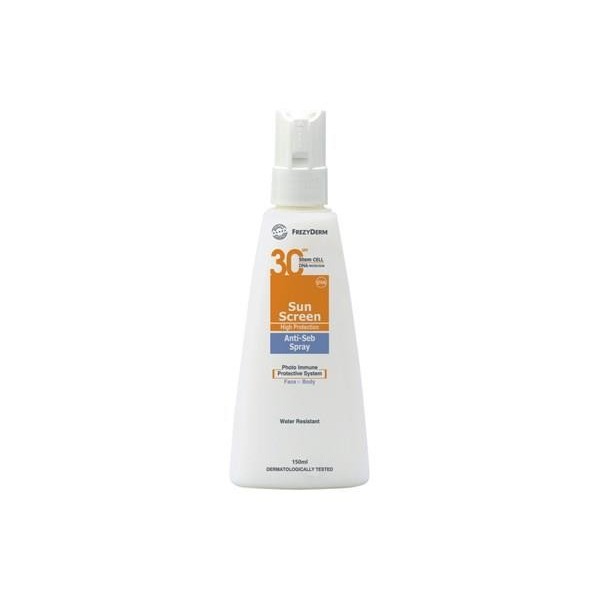 FREZYDERM SUN SCREEN ANTI-SEB SPRAY SPF30 150ml