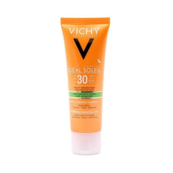 VICHY IDEAL SOLEIL SPF30 Αντηλιακή Κρέμα Προσώπου κατά των Ατελειών 50ml