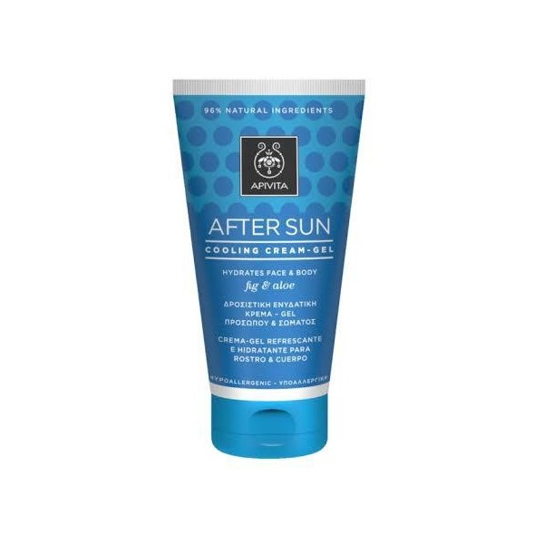 APIVITA SUNCARE refreshing MOISTURIZING CREAM AND BODY 150 ML