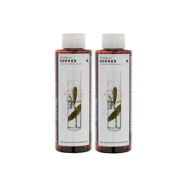 Korres Σαμπουάν Δάφνη και Echinachea 1+1
