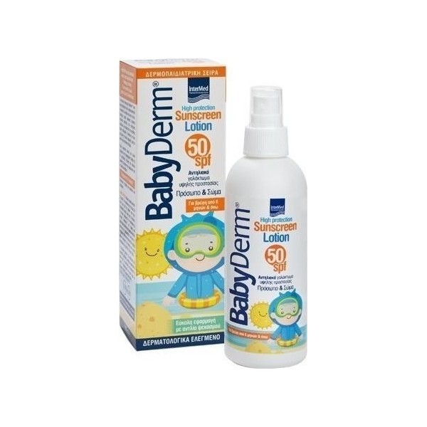 BABYDERM SUNSCREEN SPF50 200ML