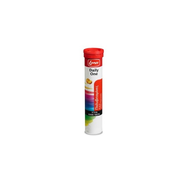 LANES DAILY ONE Effervescent Multivitamins WITH FRUIT ORANGE