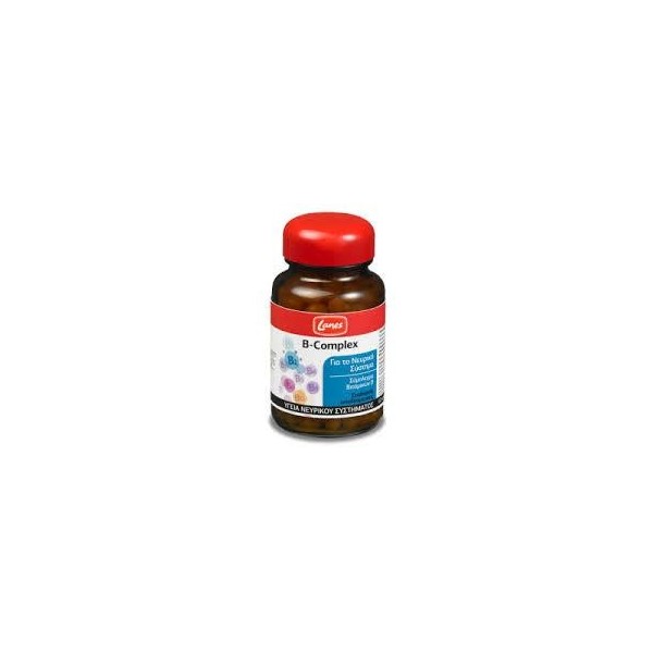 LANES B-COMPLEX 60TABS ΣΥΜΠΛΕΓΜΑ ΒΙΤΑΜΙΝΩΝ Β