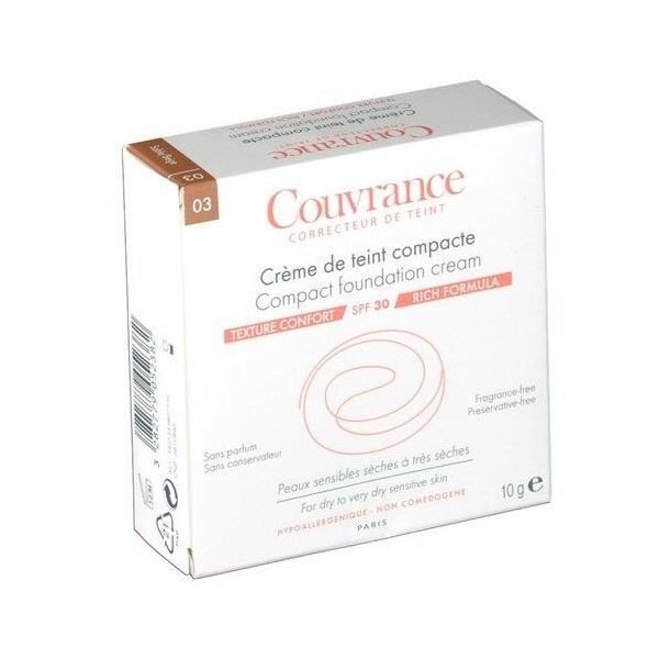 AVENE COMPACT FOUNDATION CREAM SABLE 03 10gr