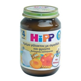 HIPP BABY MEAL FRUIT CREAM SEMOLINA 190gr
