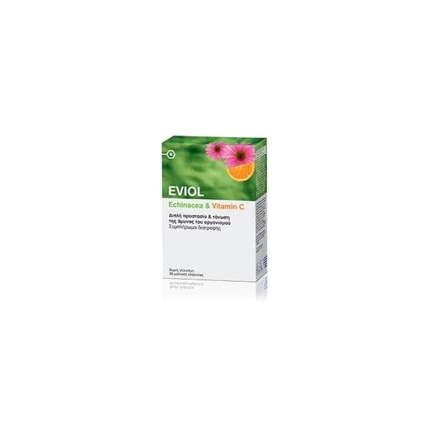 Eviol Echinacea & Vitamin C 60 Μαλακές Κάψουλες