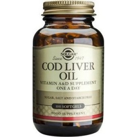 SOLGAR COD LIVER OIL 100 SOFTGELS