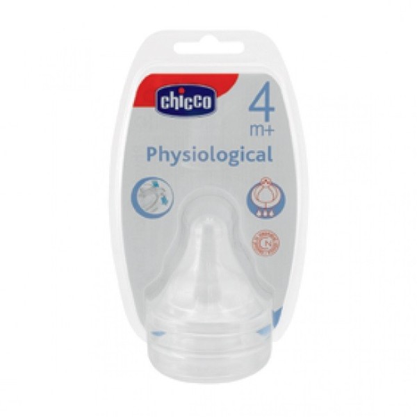 Chicco Tettarella Fisiologica Anti-Colic Valve 4m+ ΠΙΠΙΛΑ ΘΗΛΗ