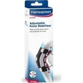 Hansaplast Adjustable Knee Stabiliser - Adjustable Knee Stabilizer for Extra Stabilization