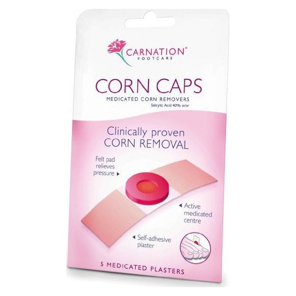 Carnation corn caps 5τμχ