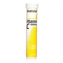 Health Aid Vitamin C 1000mg Lemon 20 αναβράζοντα δισκία
