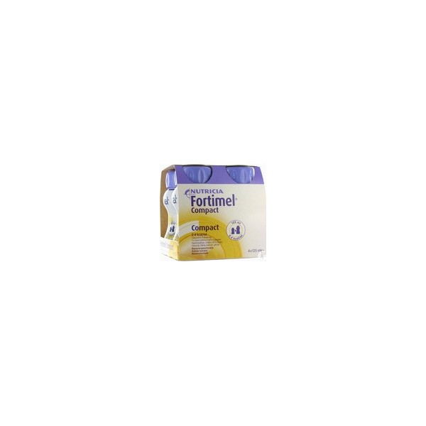 Fortimel Compact 4x 125gr Βανίλια