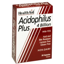 HEALTH AID ACIDOPHILUS PLUS 4 BILLION 30CAPS