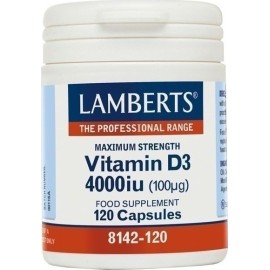 LAMBERTS VITAMIN D3 4000ui