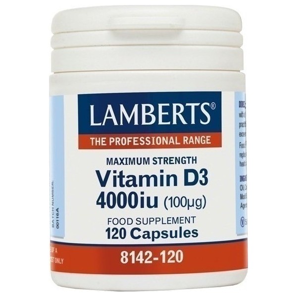 LAMBERTS VITAMIN D3 4000ui