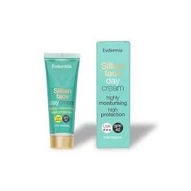 Evdermia Silken Face Day Cream Highly Moisturising High Protection SPF40 50ml