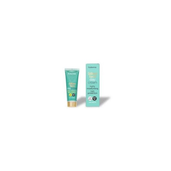 Evdermia Silken Face Day Cream Highly Moisturising High Protection SPF40 50ml