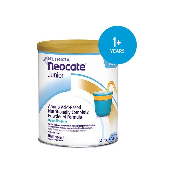 Nutricia Γάλα Neocate Junior Γεύση Βανίλια 400gr