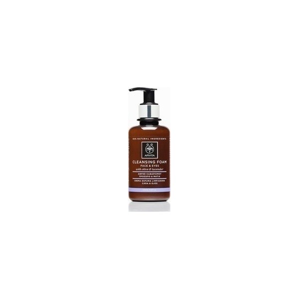 Apivita Cleansing Creamy Cleansing Foam with Olive & Lavender 200ml
