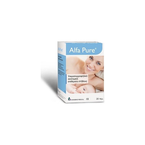 Breast pads Alfa Pure, 20pcs
