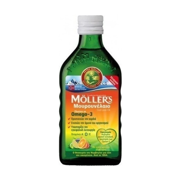 Moller's Cod Liver Oil 250ml Tutti Frutti