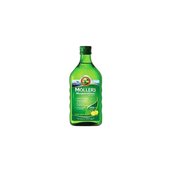 Moller's Cod Liver Oil 250ml lemon