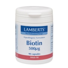 Lamberts Biotin 500mcg 90 κάψουλες